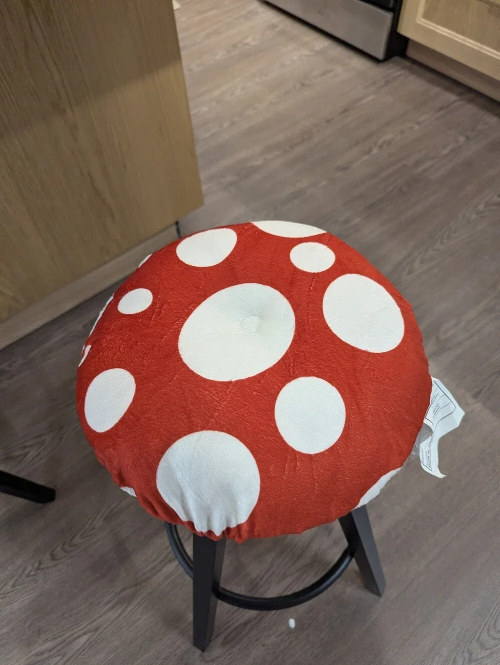 Red Mushroom Polka Dot Cushion Cover Fairycore CottageCore